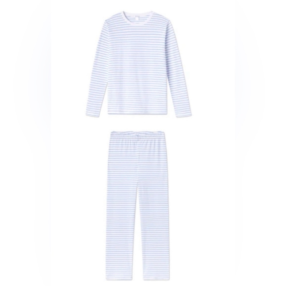 LAKE Pima Cotton Pajamas Long Long Weekend Set size large